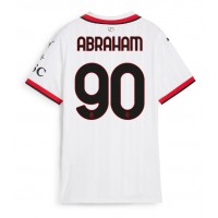 Ženski Nogometni dresi AC Milan Tammy Abraham #90 Gostujoči 2024-25 Kratek Rokav